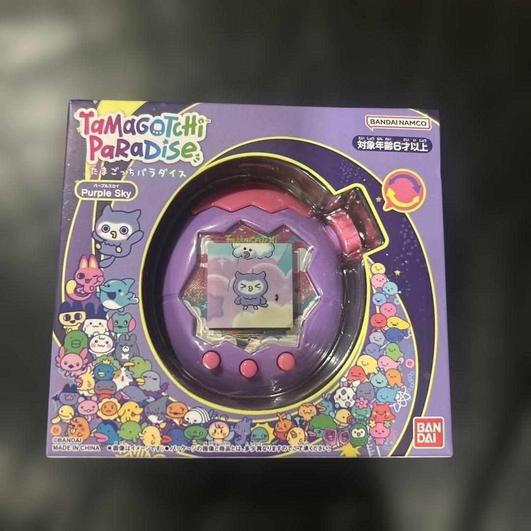 新品未開封 たまごっち ぱらだいす BANDAI Purple Sky