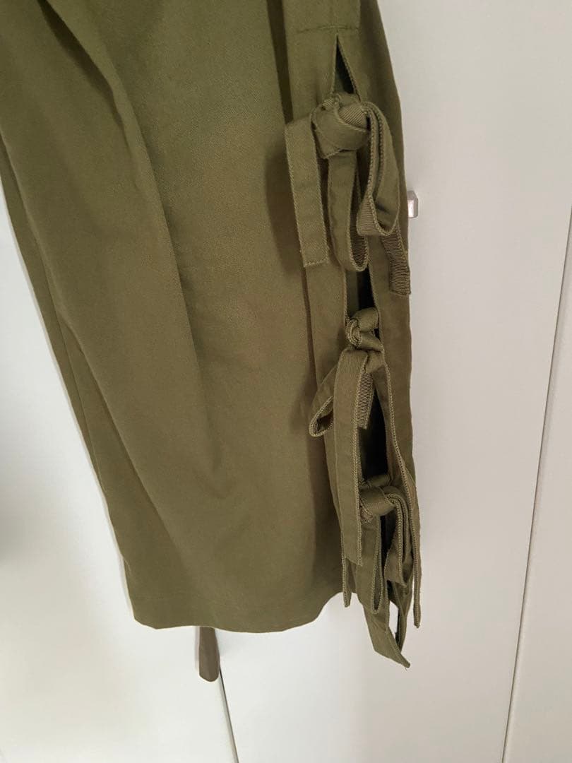 MAISON SPECIALマルチポケットワイドサイドスリットカーゴパンツ