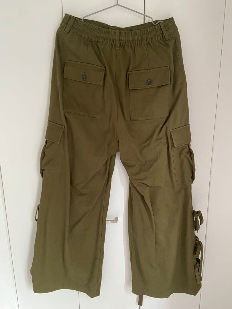 MAISON SPECIALマルチポケットワイドサイドスリットカーゴパンツ