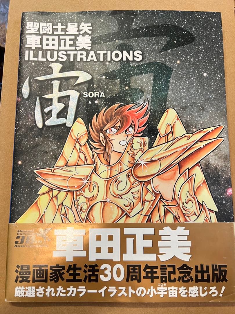 車田正美　イラストレーションズ　画集　聖闘士星矢　宙　漫画家生活30周年記念