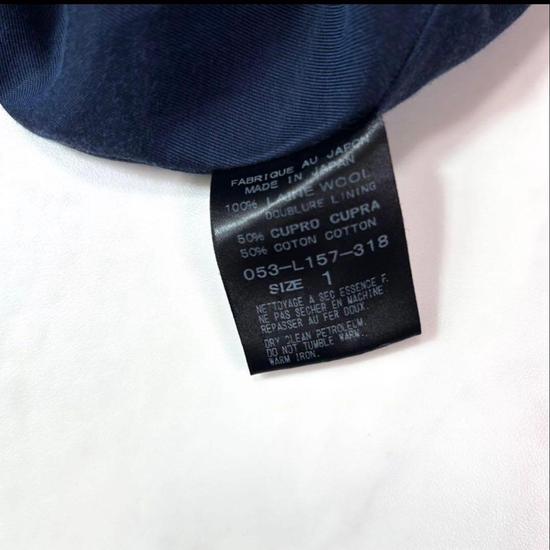 arts&scienceアーツアンドサイエンス ウール ボタンレス ラップコート