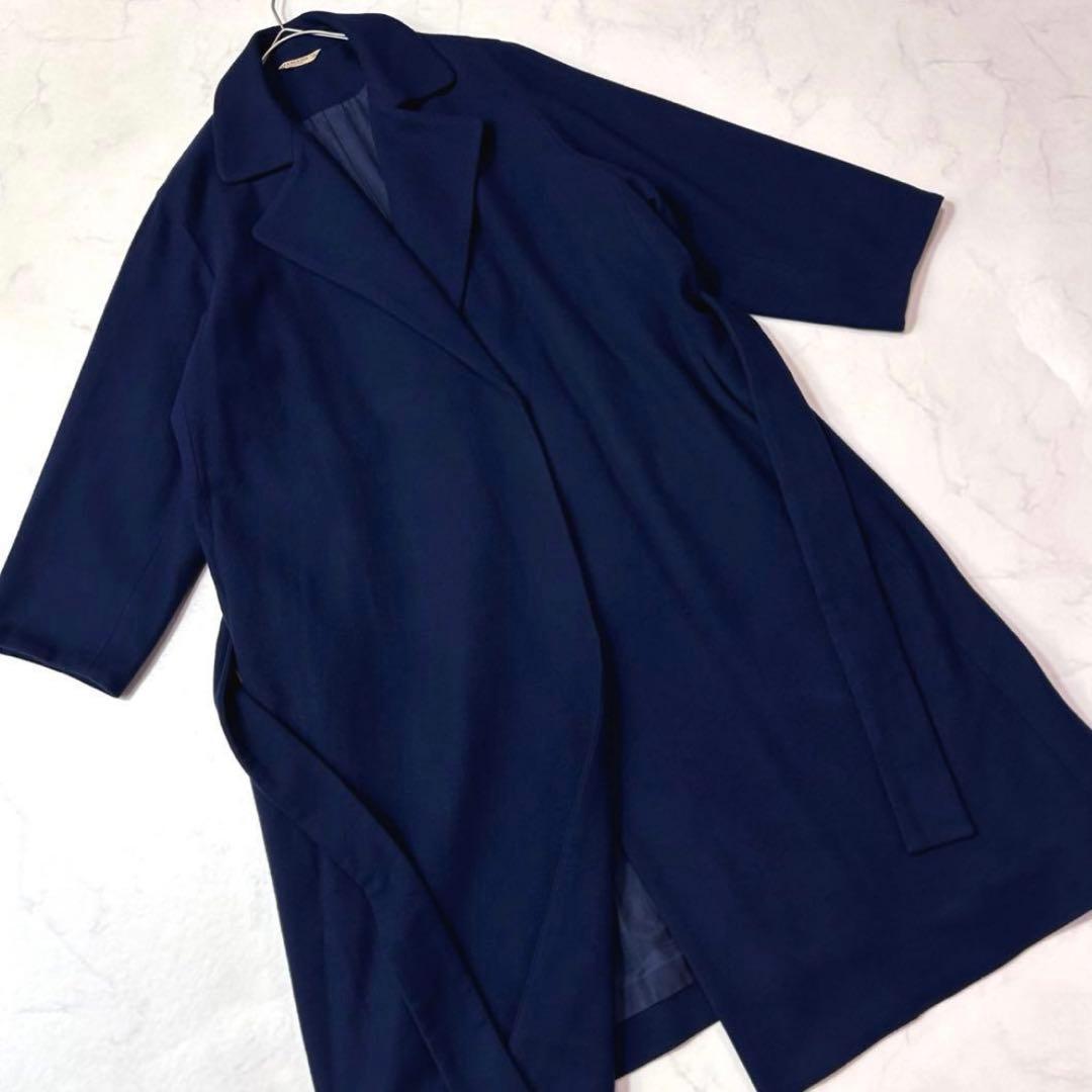 arts&scienceアーツアンドサイエンス ウール ボタンレス ラップコート