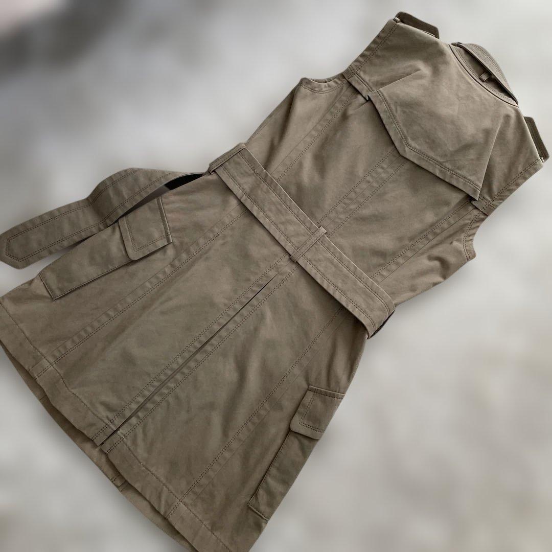 legeer バーバリーブルーレーベル トレンチジレ