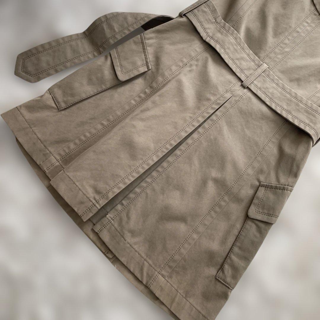 legeer バーバリーブルーレーベル トレンチジレ