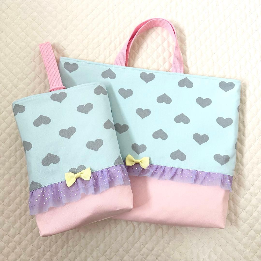 ゆみ⭐︎レッスンバッグ等7点⭐︎女の子入園入学セットハンドメイド