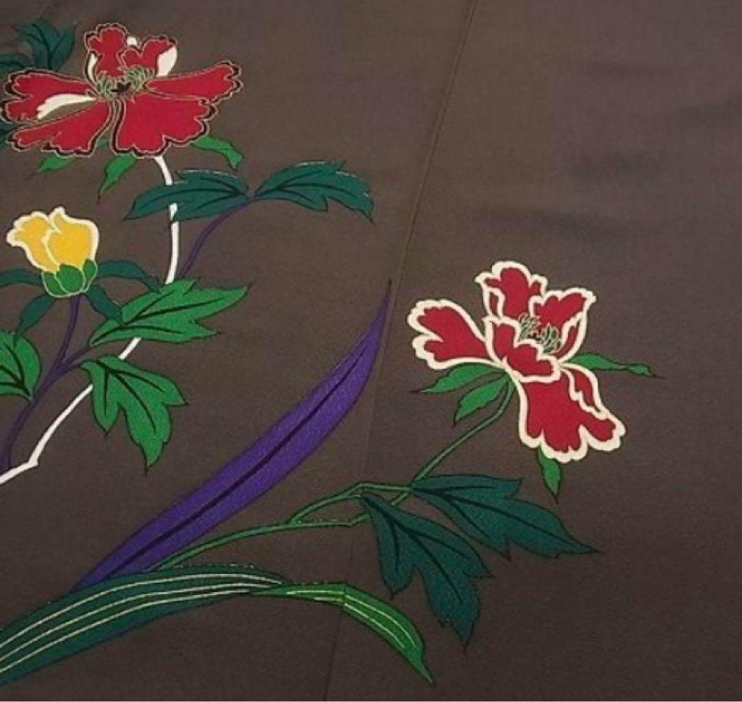 大特価SALE中★振袖フルセット【9点】★成人式★蝶々柄★モダン★正絹