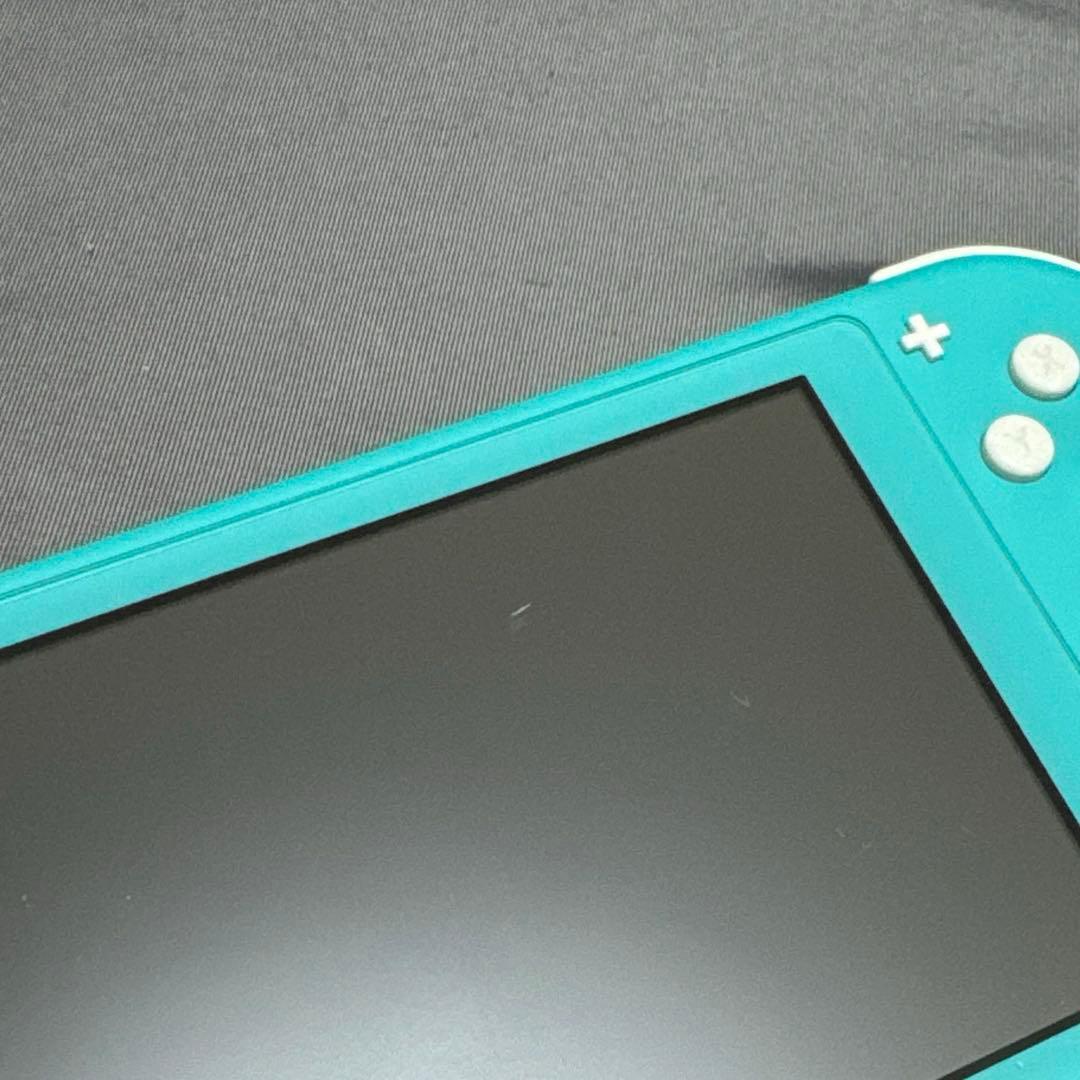 Nintendo Switch Lite 青ブルーターコイズ本体 充電器　ケース