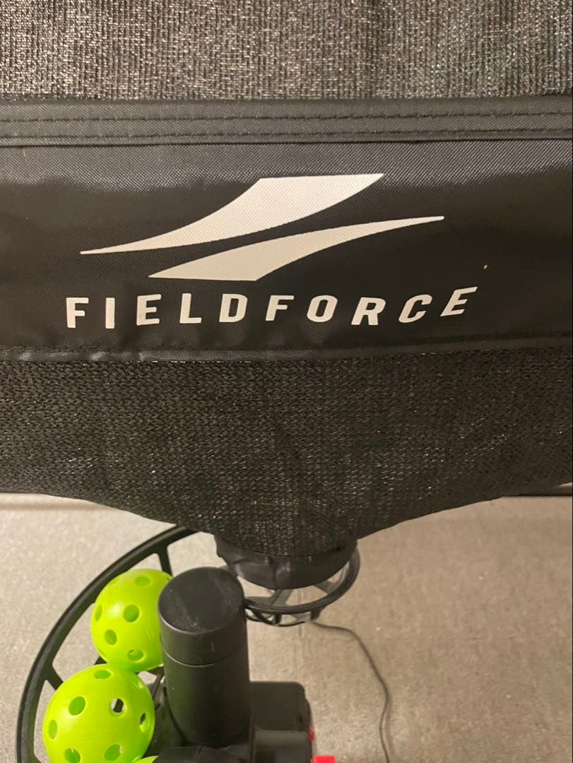 【超美品】FIELDFORCE トスマシン用ネット 黒