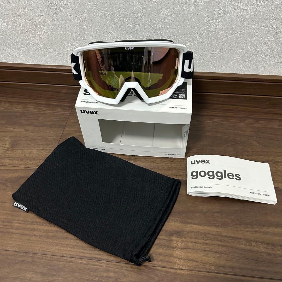 uvex athletic CV ゴーグル 平面シングルレンズ