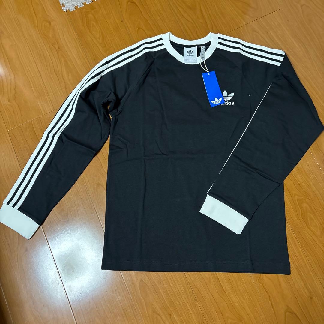 新品　アディダスオリジナルス　メンズ　セットアップ上下　3本ライン　L