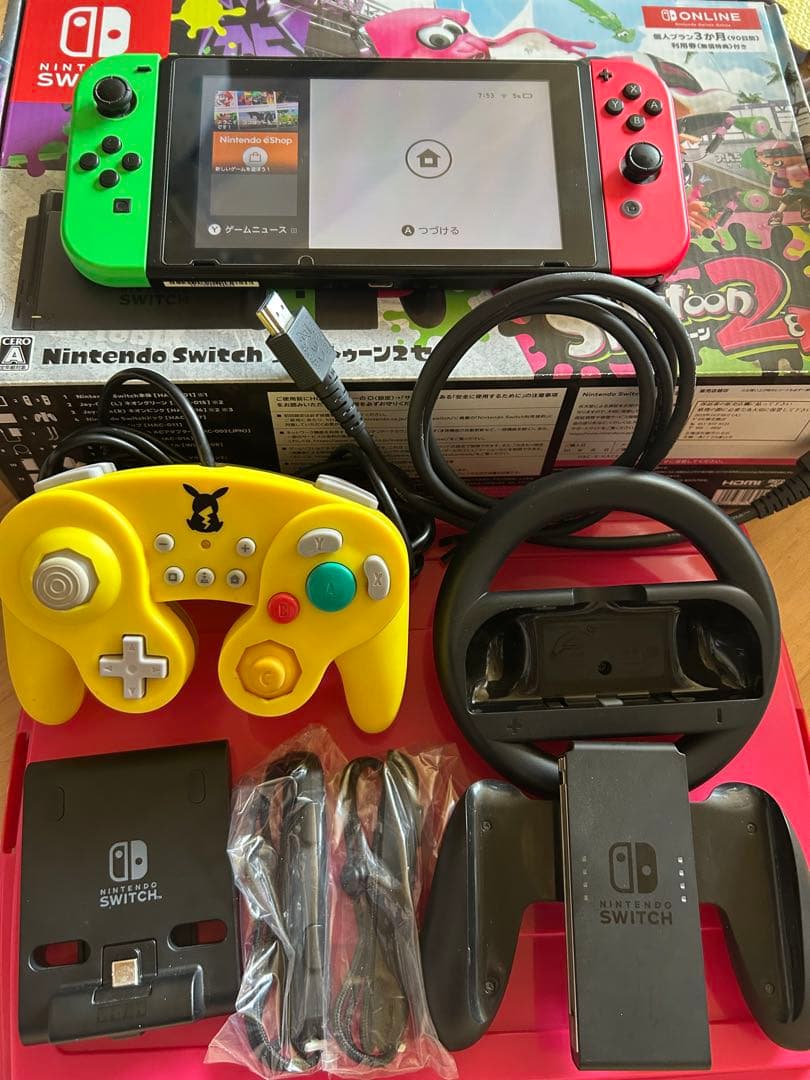 欠品有 動作確認済Nintendo Switch スプラトゥーン2セット