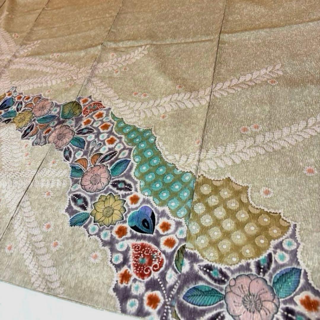 美品‼︎辻ヶ花模様　正絹　訪問着　Sサイズ　落款有り　やまと謹製