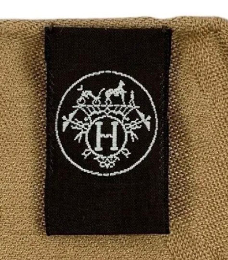 エルメス マフラー ストール リブリス カシミヤ シルク ベージュ