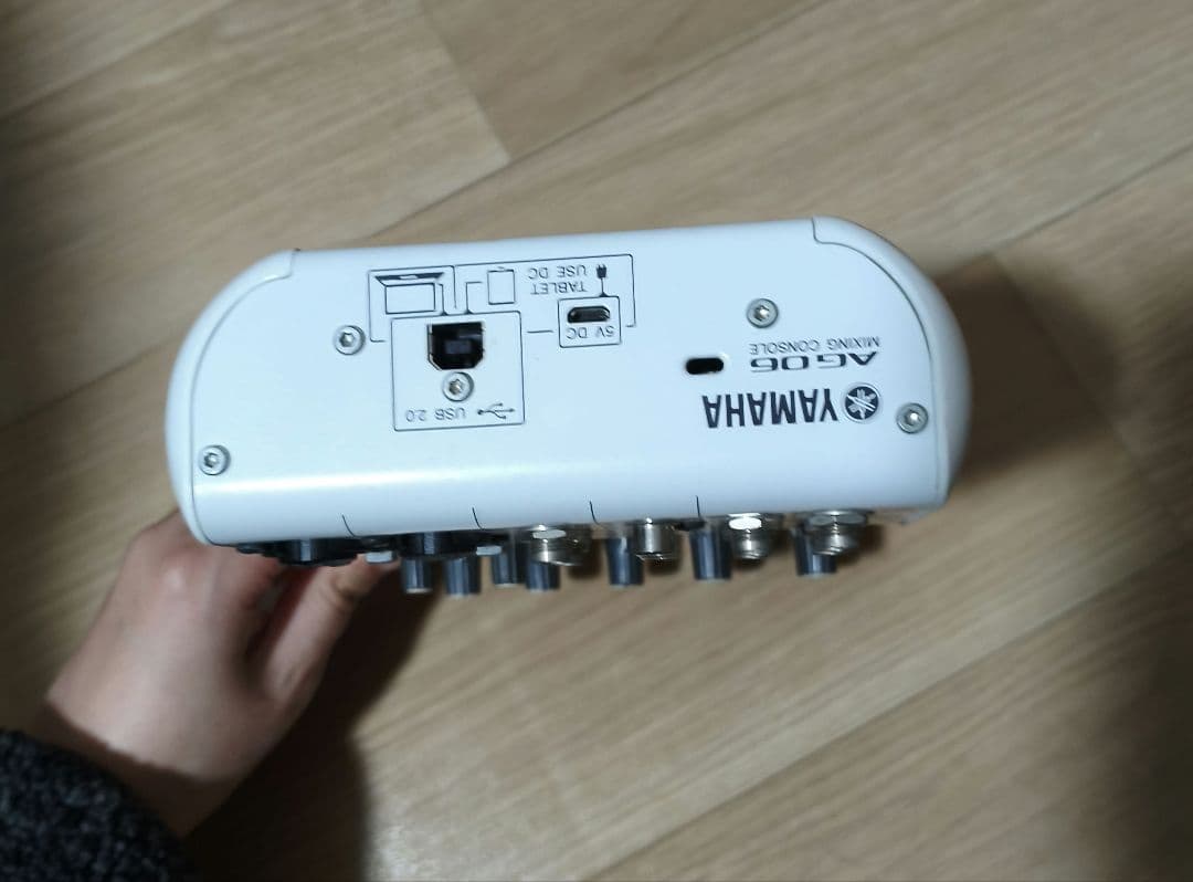 【汚れのため格安】Yamaha AG06 オーディオインターフェイス