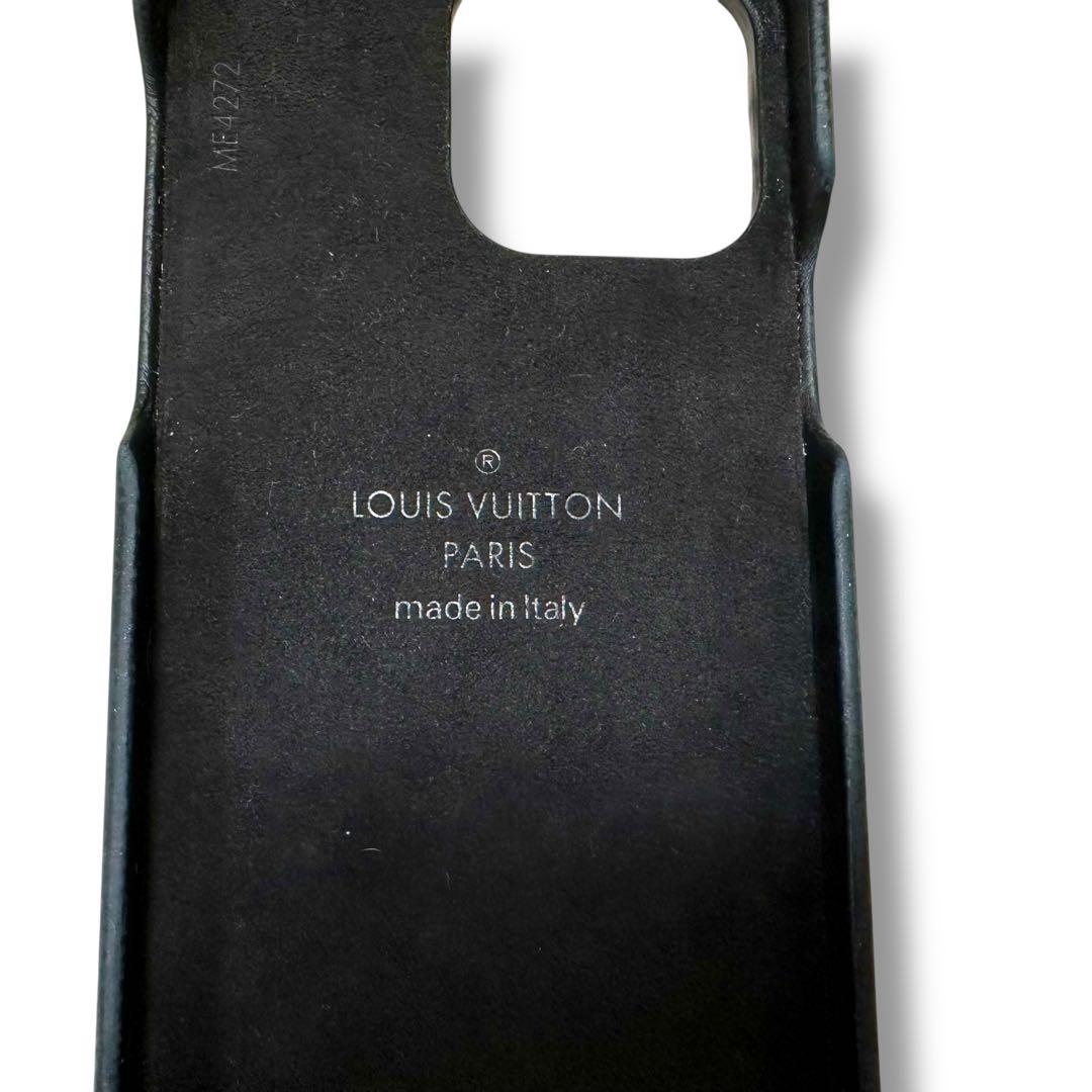 極美品 ルイヴィトン iPhone14ProMAXケース バンパー モノグラム