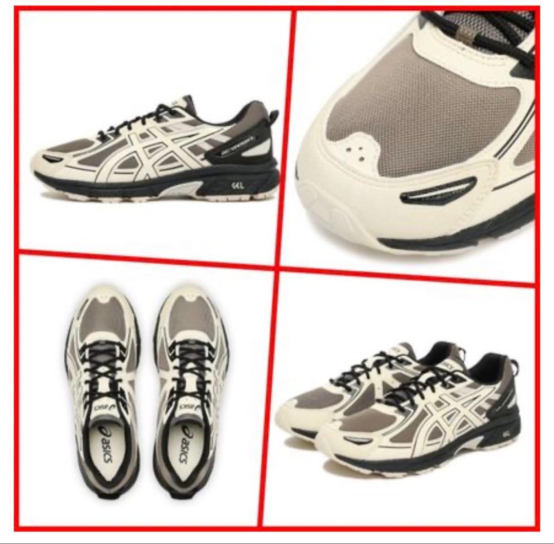 美品☆Asics Gel-Venture6Mink Vanila