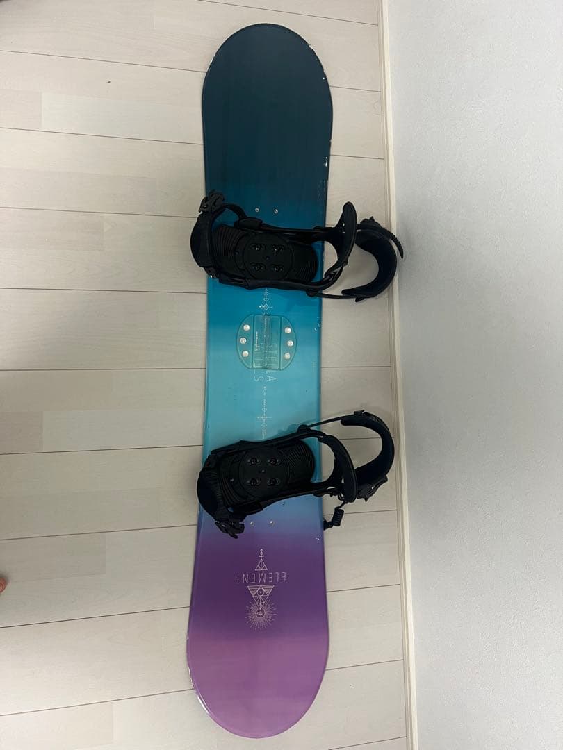 STELLA ELEMENT スノーボード ビンディング付き140cmレディース