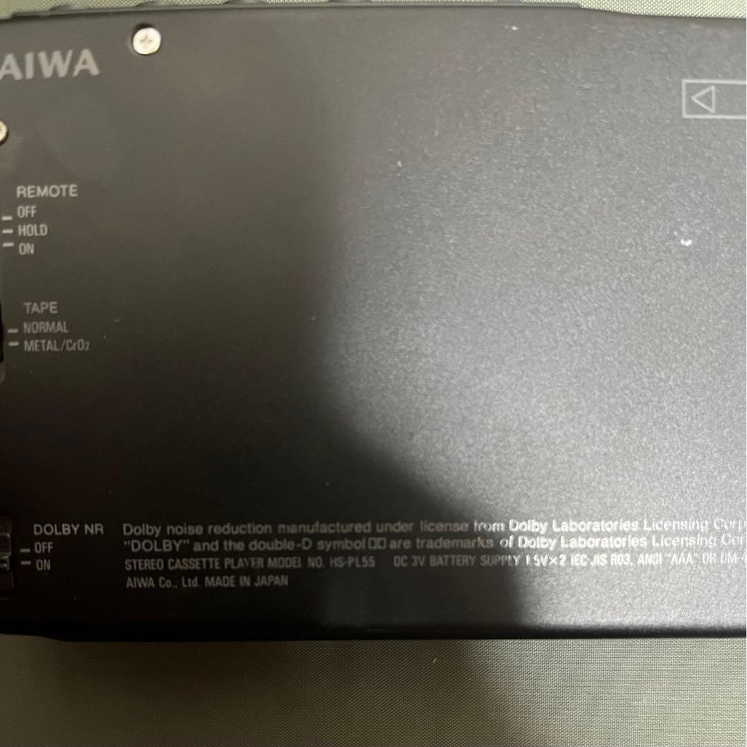 AIWA HS-PL55 ポータブルステレオカセットプレーヤー