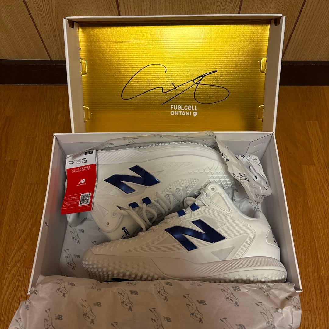 ニューバランス 大谷翔平Ohtani 1 Turf ドジャースカラー26.5cm