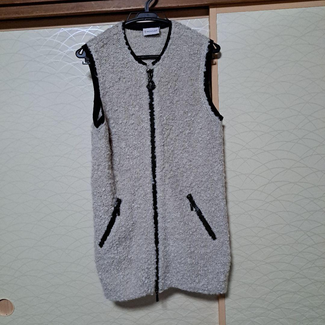 Moncler モンクレールニットロングベスト