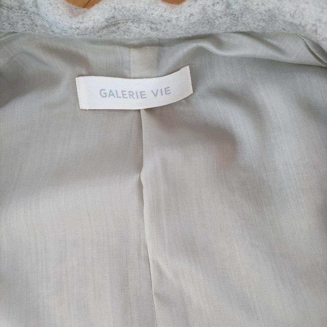 GALERIE VIE グレー チェスターコート