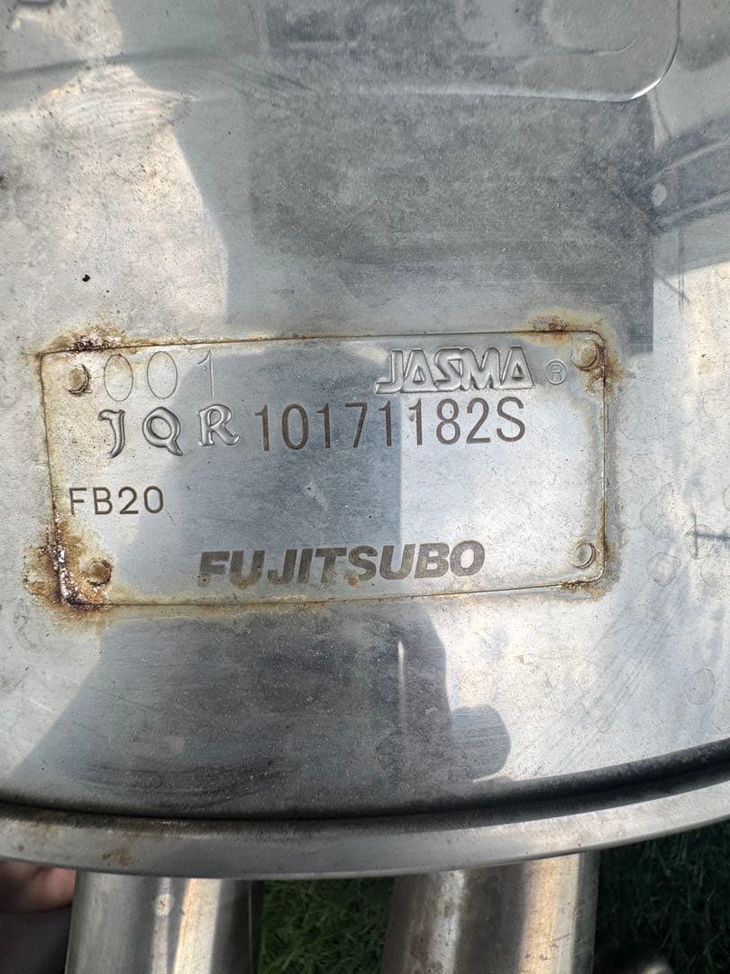 FUJITSUBO A-S インプレッサスポーツ マフラー