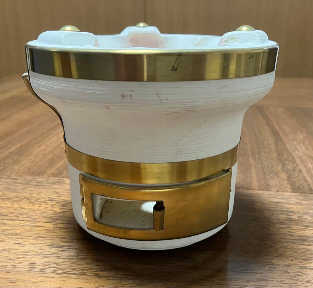 珪藻土切出しミニコンロ 13cm 「七輪」　1人用 3台まとめて