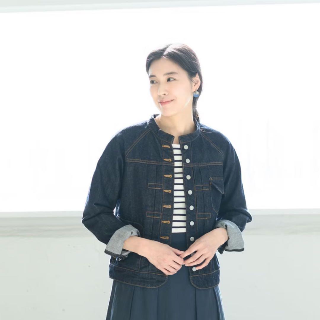 sisisi Comfort ベーシックデニムジャケット 36