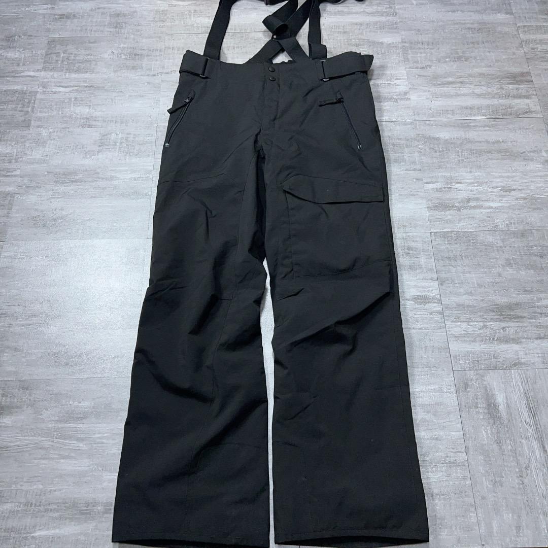 美品★ phenix フェニックス スキーウェア メンズO 総柄 黒 近年モデル