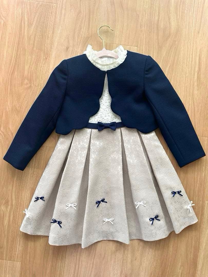 発表会 卒園式 入学式 フォーマル　ワンピース　ジャケット 120cm