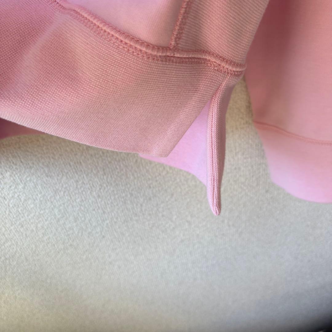 美品 POLO RALPH LAUREN ロゴ刺繍 スウェット ピンク Mサイズ