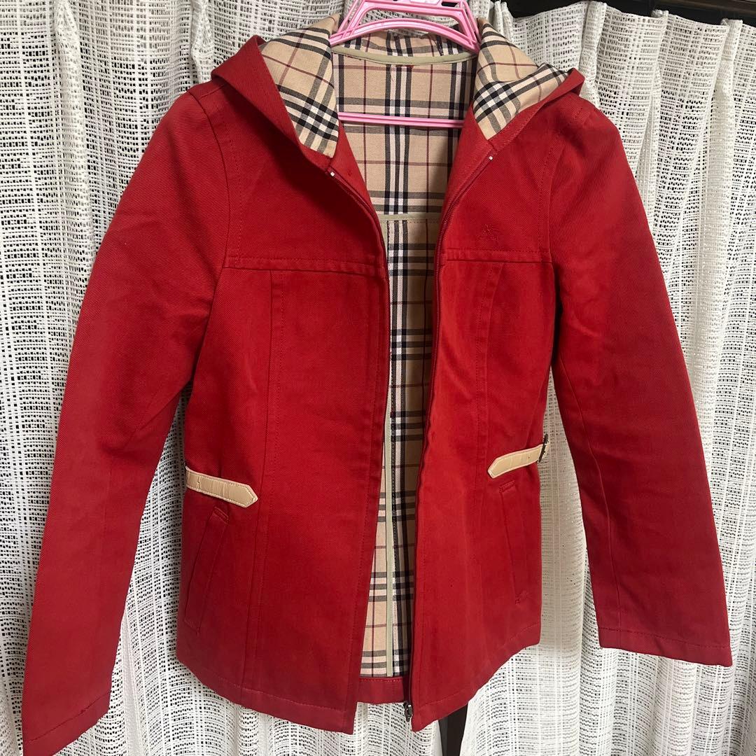 BURBERRY BLUE LABEL フード付きジャケット 38