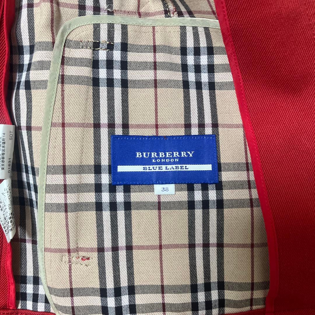 BURBERRY BLUE LABEL フード付きジャケット 38