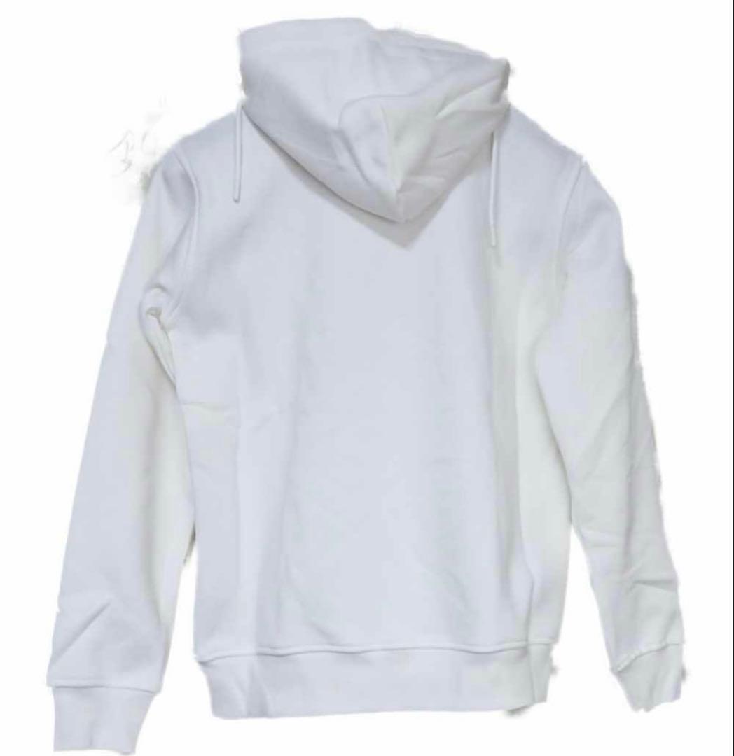 UGG パーカー ホワイト フーディー 刺繍 M アグ