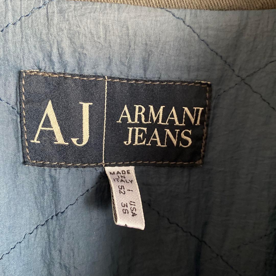 90s Armani Jeans フレンチ風 太畝コーデュロイジャケット 52