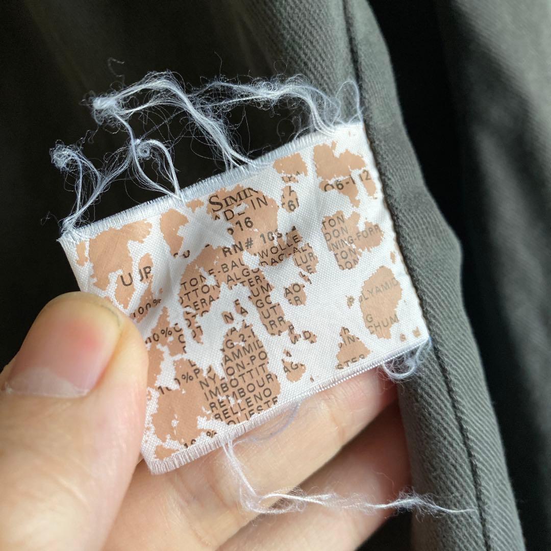 90s Armani Jeans フレンチ風 太畝コーデュロイジャケット 52