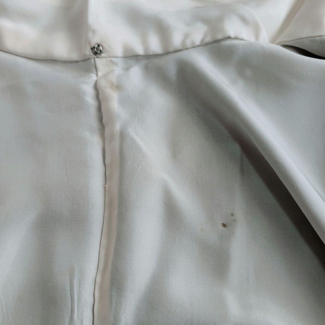 色無地　着物　フルセット　正絹　緑　縮緬　祝い事　寿　F5