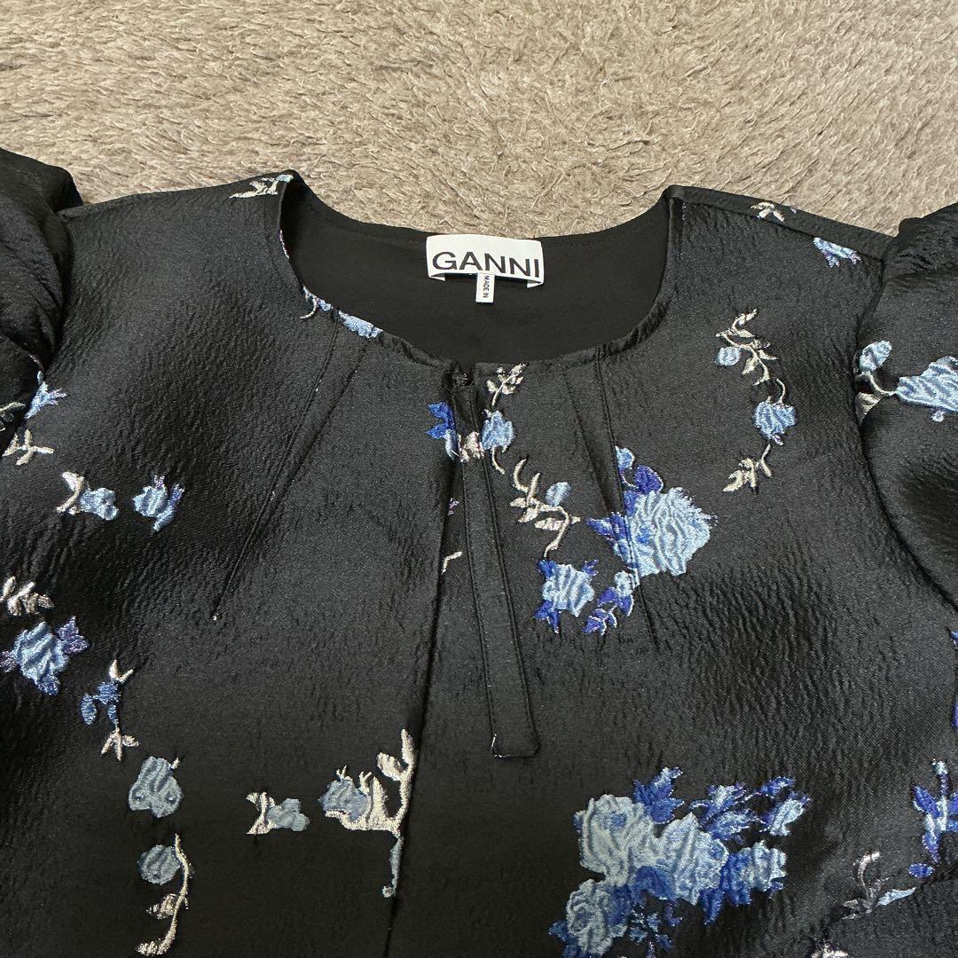 【未使用】ガニー　GANNI ワンピース　ジャガード