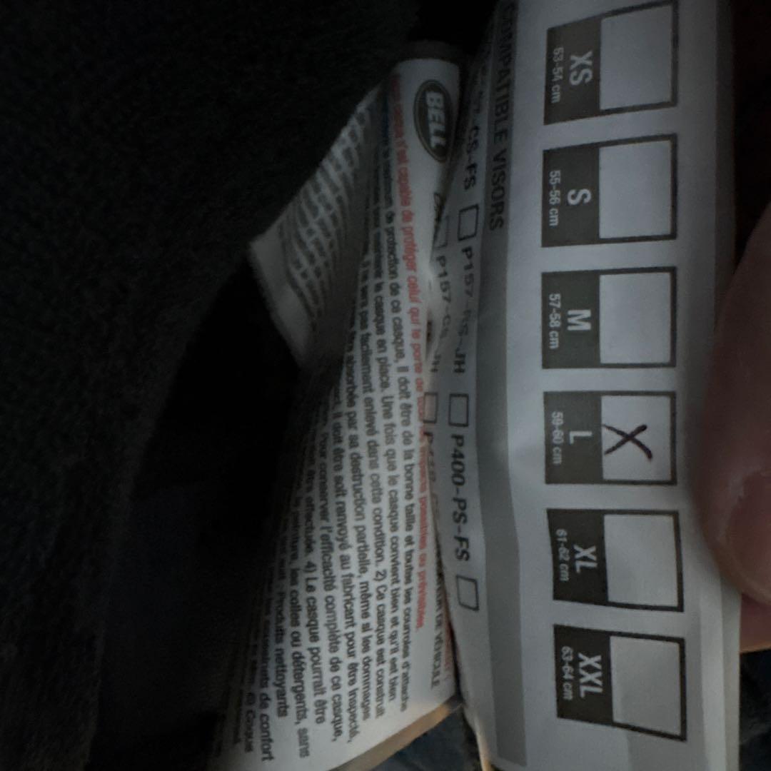 BELL MOTOⅢ ヘルメット　傷あり