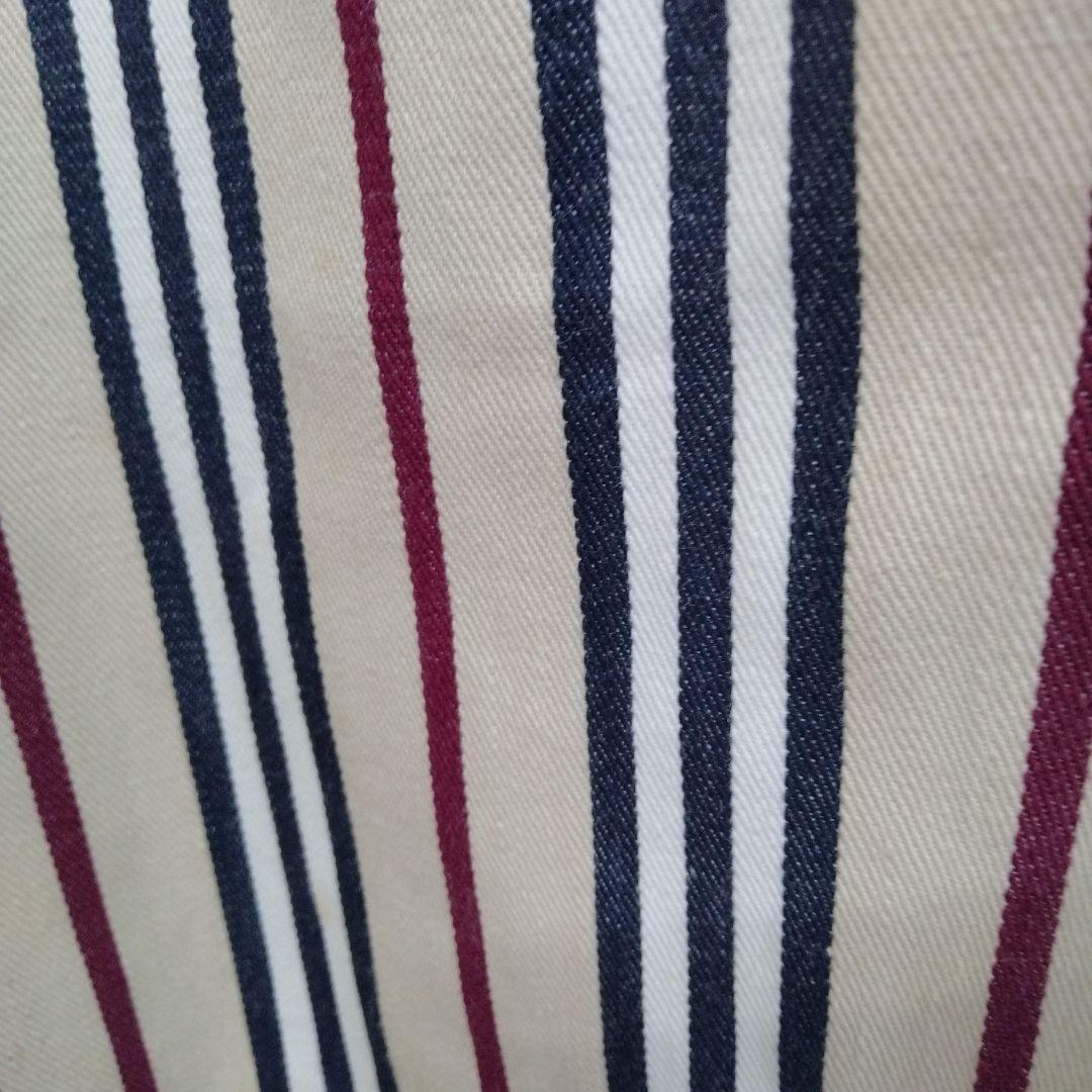 バーバリーノースリーブひざ丈ワンピース