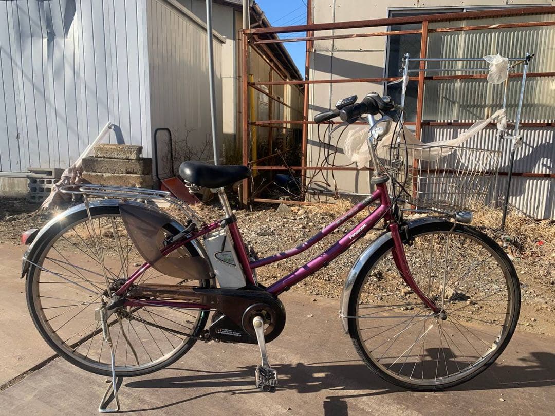♻️送料無料　電動自転車 Panasonic 1842