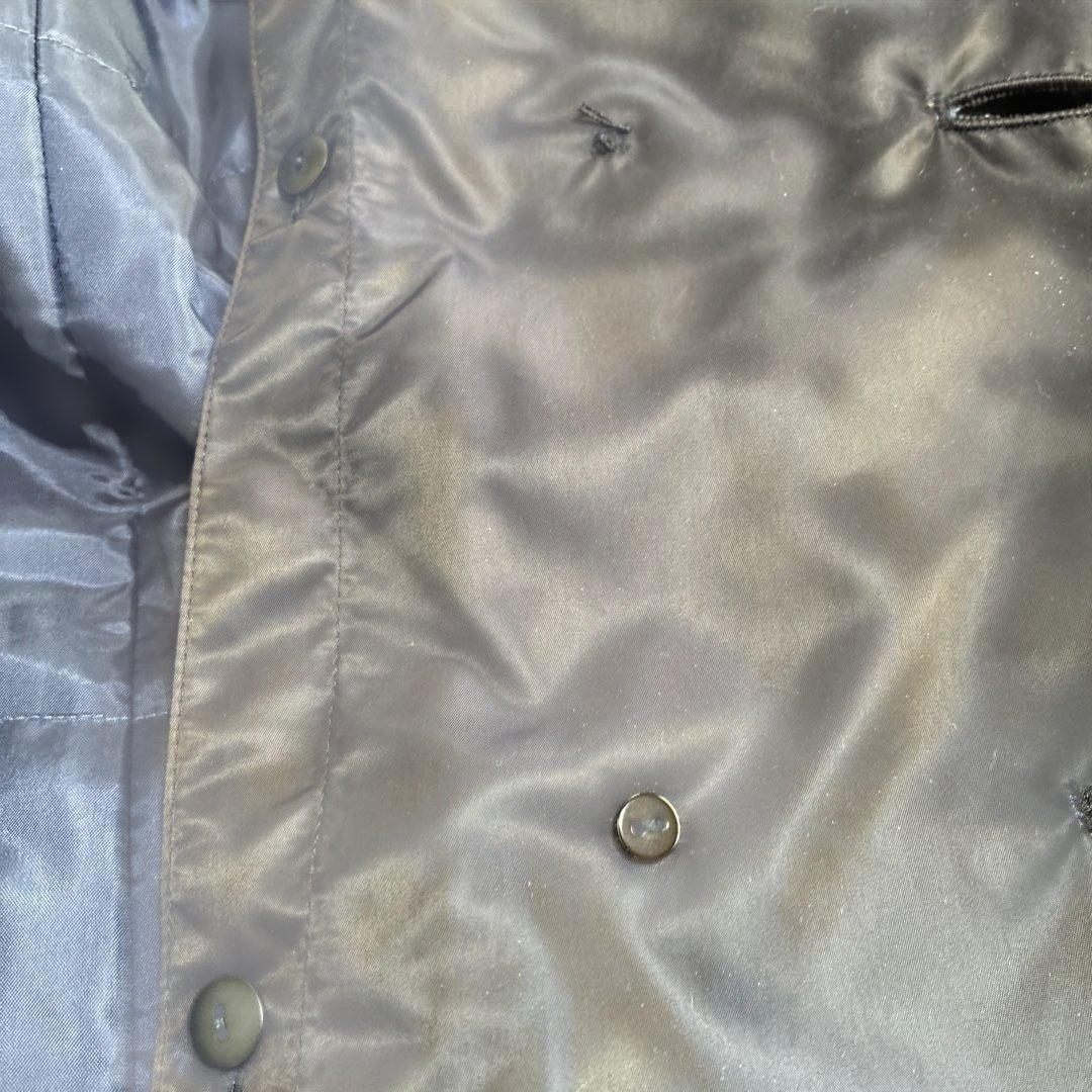 M'S GRACY ブルーフォックスファー衿 ライナー付 ロングコートサイズ40