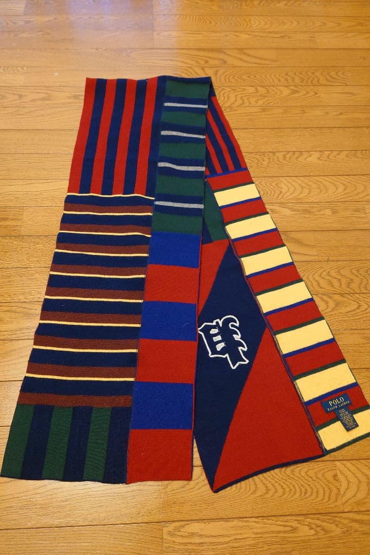イッキ　Polo Ralph Lauren マルチカラーマフラー