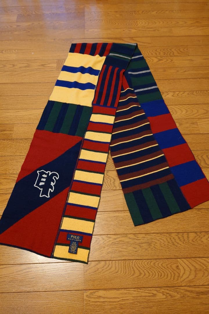 イッキ　Polo Ralph Lauren マルチカラーマフラー