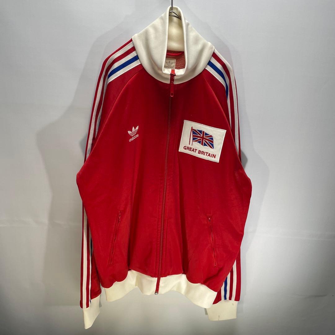 adidas GREAT BRITAIN トラックジャケット　サイズO