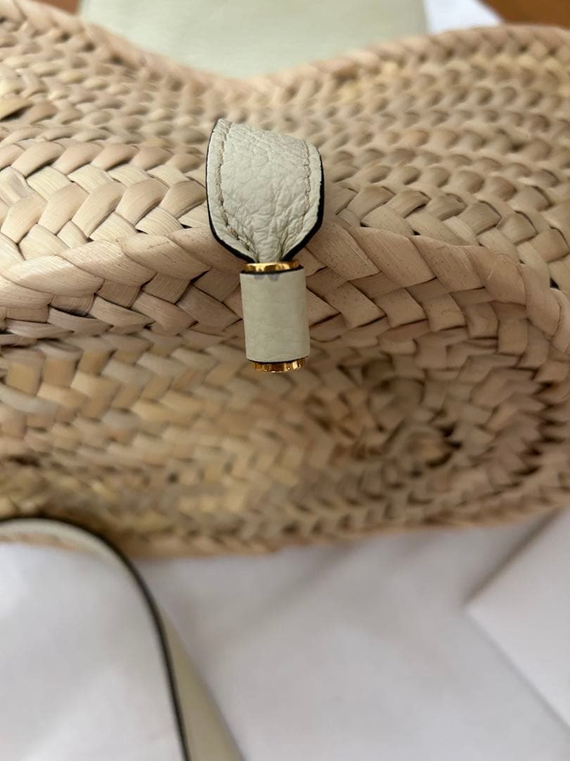 Chloé アイボリー かごバッグ