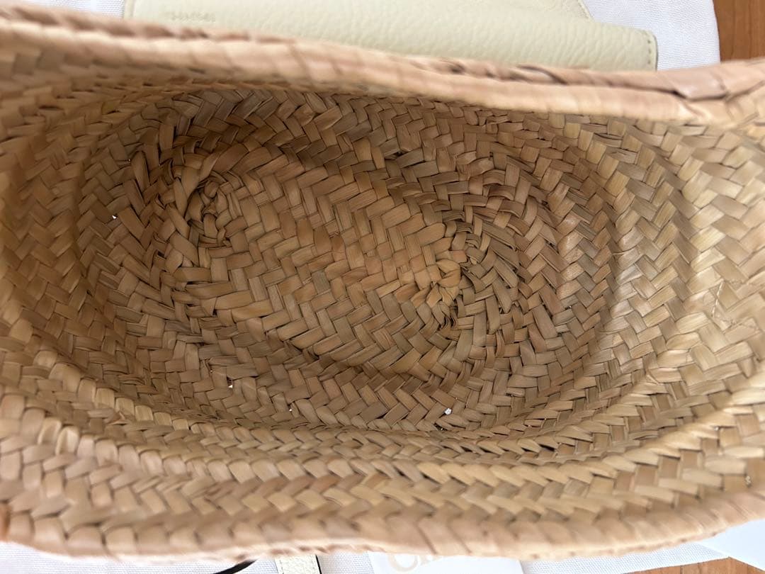 Chloé アイボリー かごバッグ