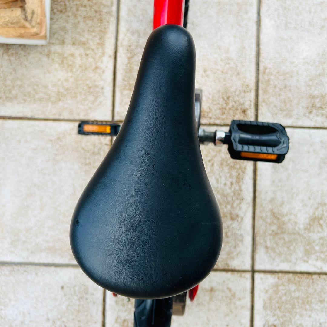 美品 へんしんバイク 12インチ レッド キッズバイク