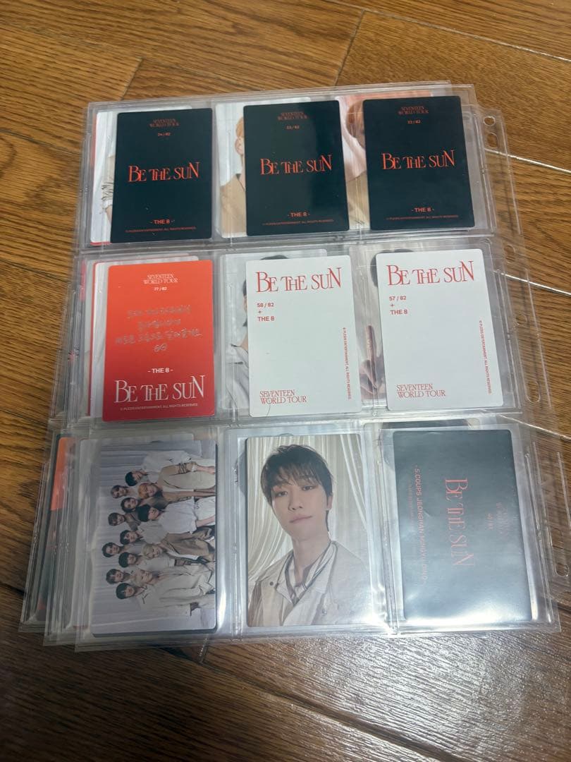 SEVENTEEN BE THE SUN トレカ フルコンプ　13人分