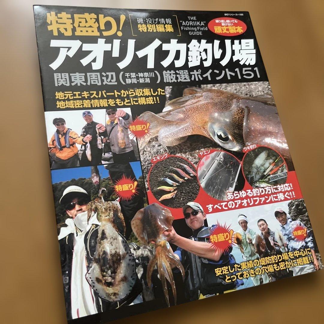 特盛り!アオリイカ釣り場　関東周辺（千葉・神奈川・静岡・新潟）厳選ポイント151